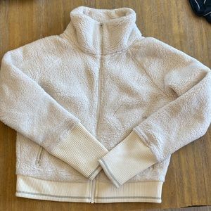 Athleta Sherpa jacket.